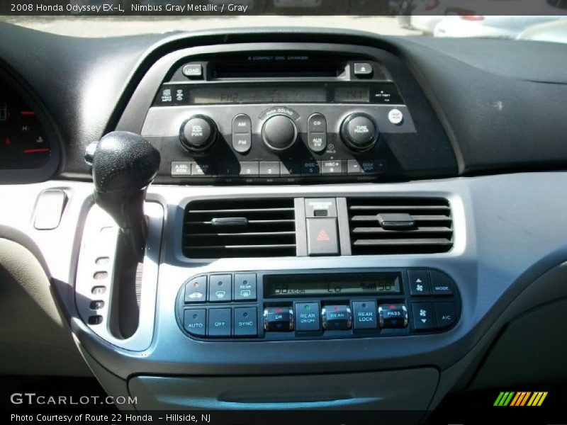 Nimbus Gray Metallic / Gray 2008 Honda Odyssey EX-L