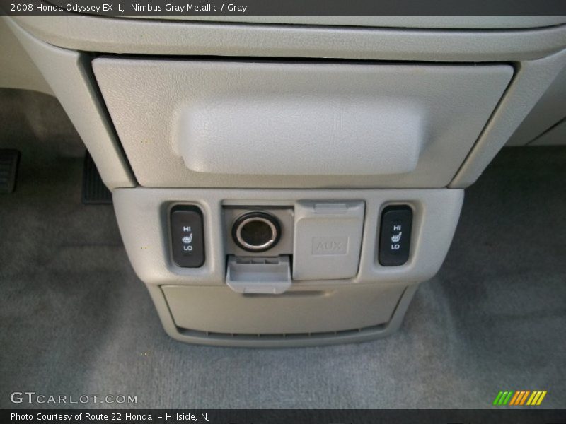 Nimbus Gray Metallic / Gray 2008 Honda Odyssey EX-L