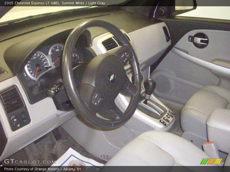 Summit White / Light Gray 2005 Chevrolet Equinox LT AWD
