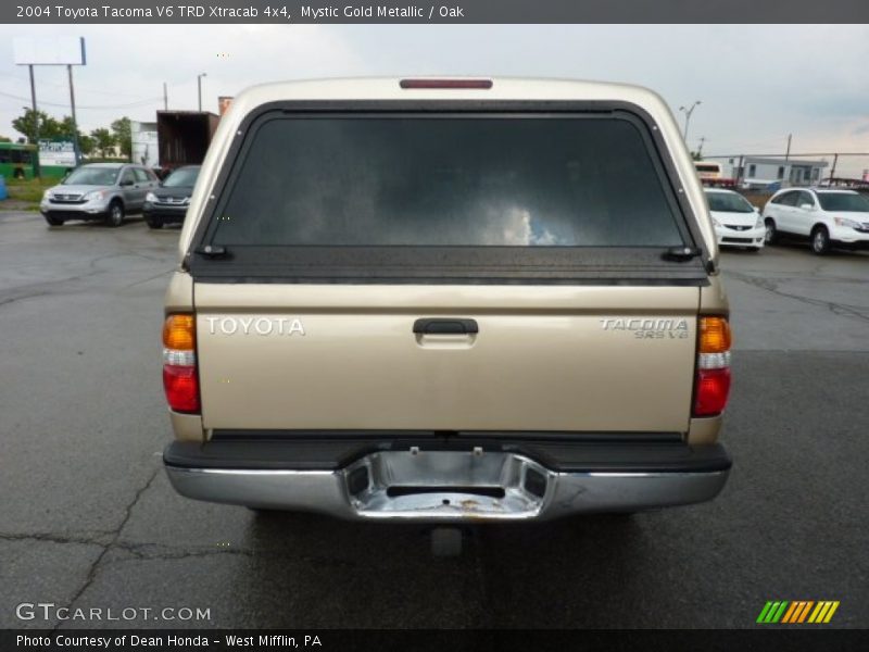Mystic Gold Metallic / Oak 2004 Toyota Tacoma V6 TRD Xtracab 4x4