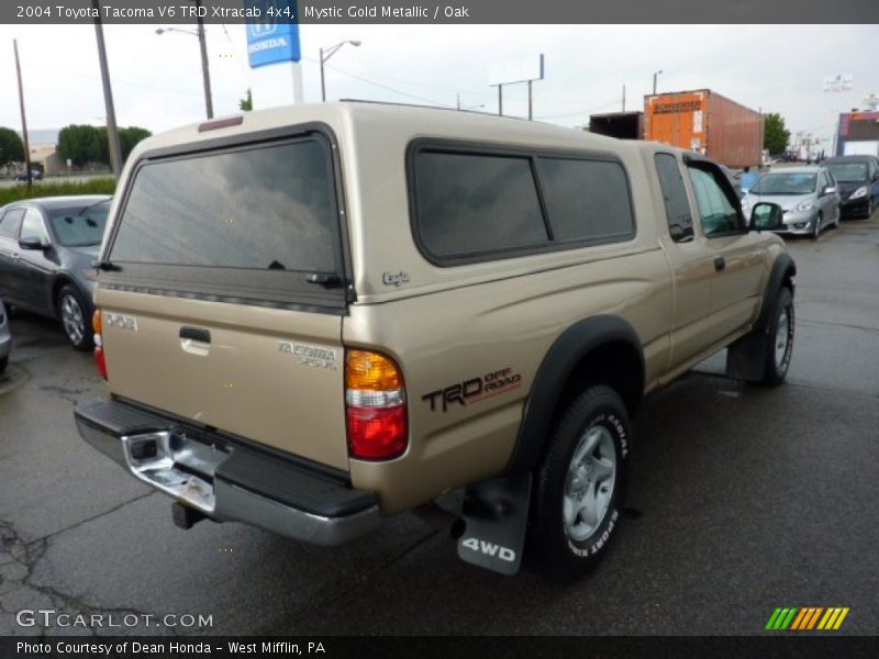 Mystic Gold Metallic / Oak 2004 Toyota Tacoma V6 TRD Xtracab 4x4