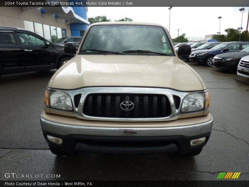 Mystic Gold Metallic / Oak 2004 Toyota Tacoma V6 TRD Xtracab 4x4