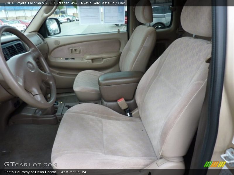 Mystic Gold Metallic / Oak 2004 Toyota Tacoma V6 TRD Xtracab 4x4