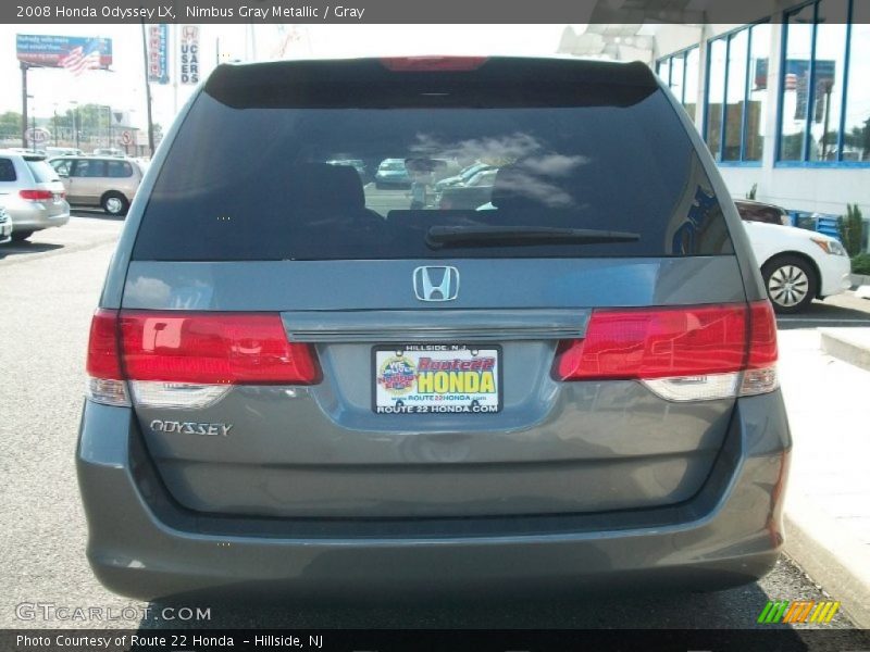 Nimbus Gray Metallic / Gray 2008 Honda Odyssey LX