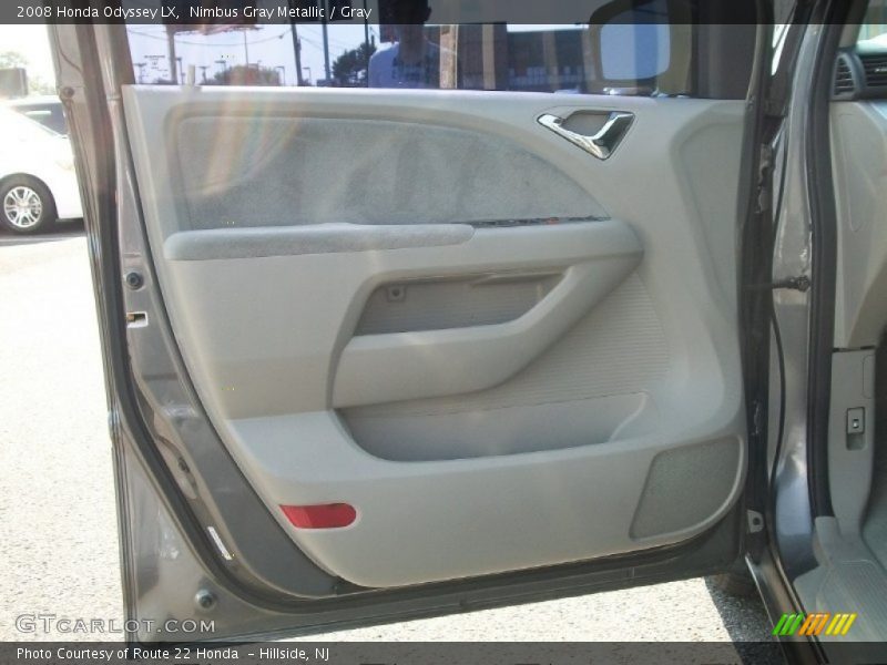 Nimbus Gray Metallic / Gray 2008 Honda Odyssey LX