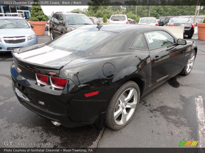Black / Black 2011 Chevrolet Camaro SS/RS Coupe