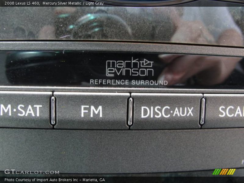 Mercury Silver Metallic / Light Gray 2008 Lexus LS 460