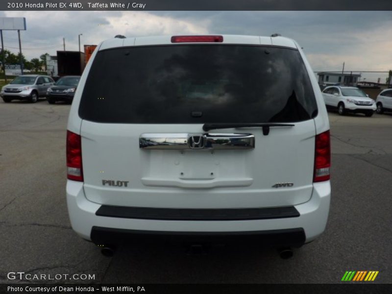 Taffeta White / Gray 2010 Honda Pilot EX 4WD