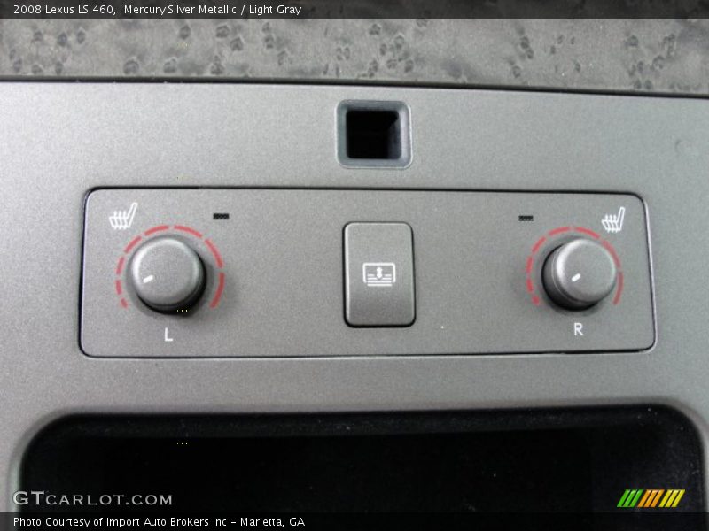 Mercury Silver Metallic / Light Gray 2008 Lexus LS 460