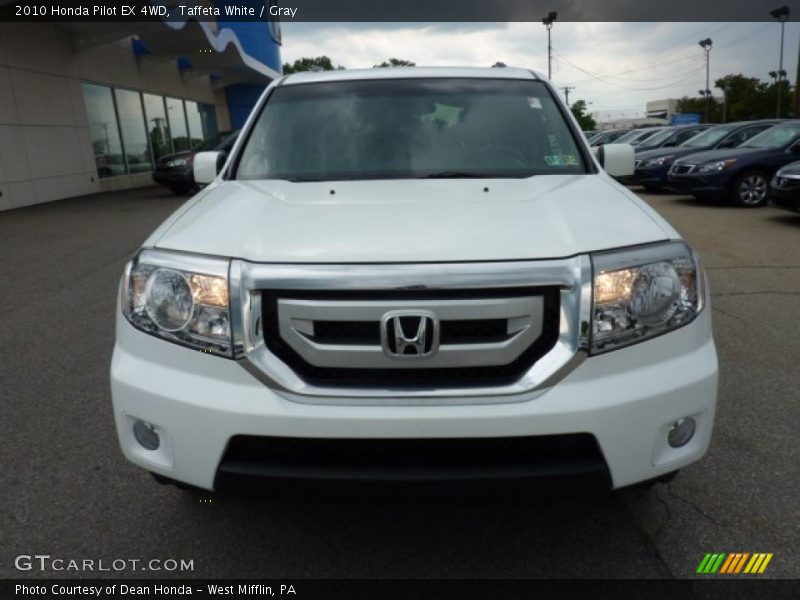 Taffeta White / Gray 2010 Honda Pilot EX 4WD