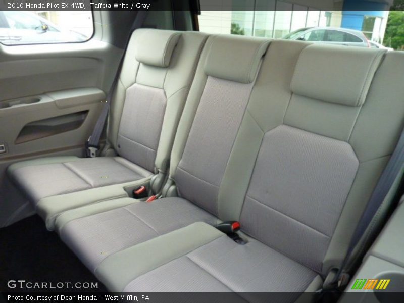 Taffeta White / Gray 2010 Honda Pilot EX 4WD