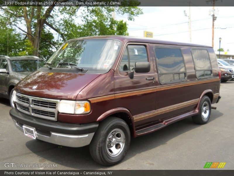 Front 3/4 View of 1997 Ram Van 2500 Conversion