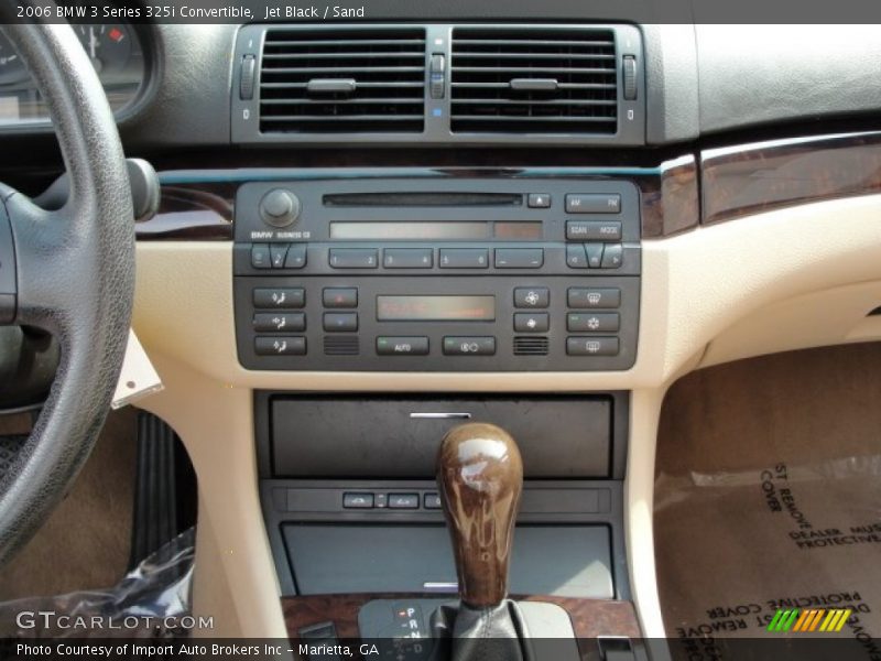 Jet Black / Sand 2006 BMW 3 Series 325i Convertible