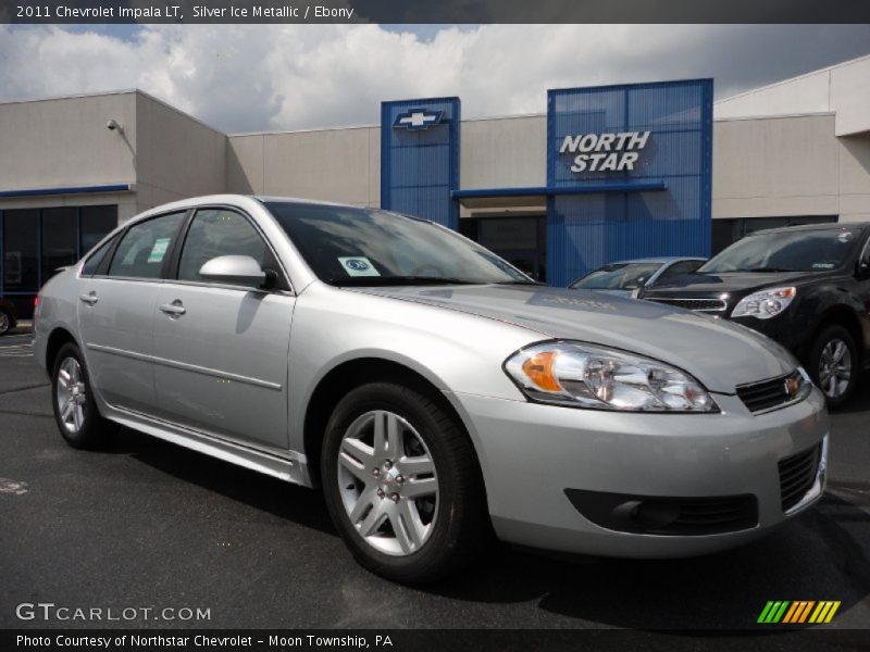 Silver Ice Metallic / Ebony 2011 Chevrolet Impala LT