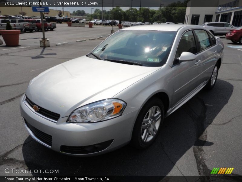 Silver Ice Metallic / Ebony 2011 Chevrolet Impala LT