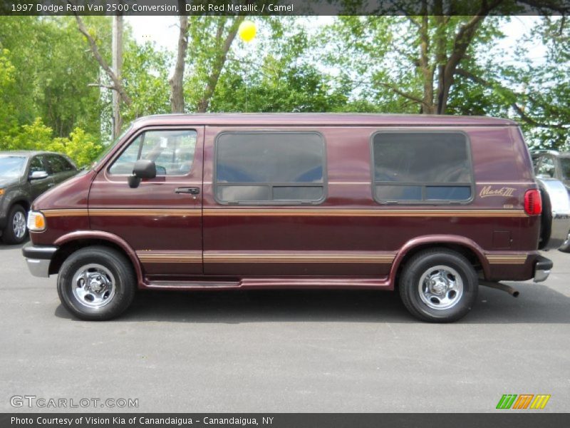  1997 Ram Van 2500 Conversion Dark Red Metallic