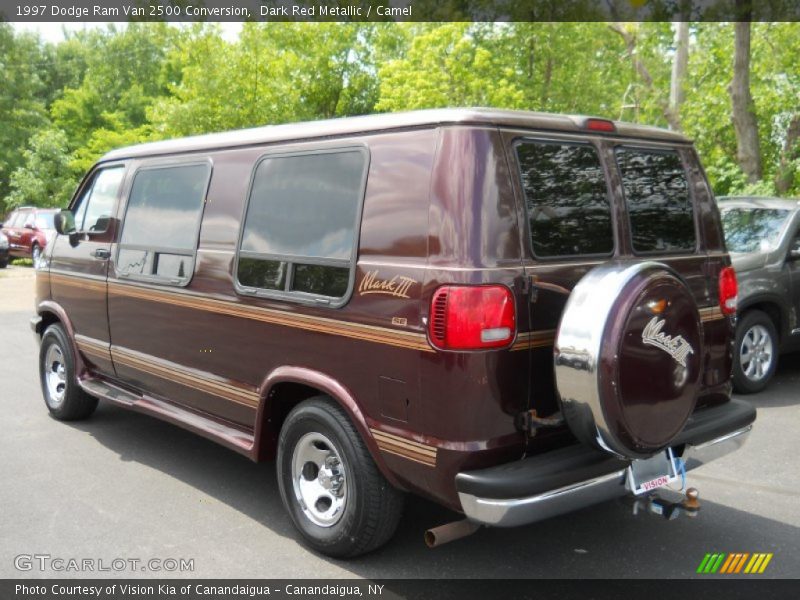  1997 Ram Van 2500 Conversion Dark Red Metallic