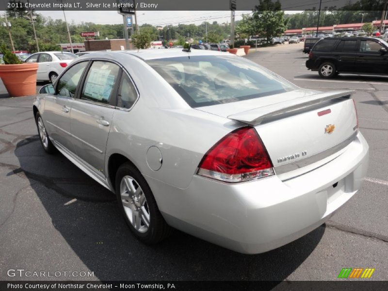 Silver Ice Metallic / Ebony 2011 Chevrolet Impala LT