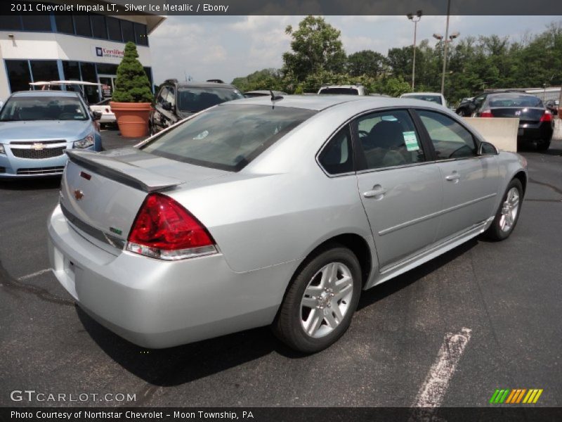 Silver Ice Metallic / Ebony 2011 Chevrolet Impala LT