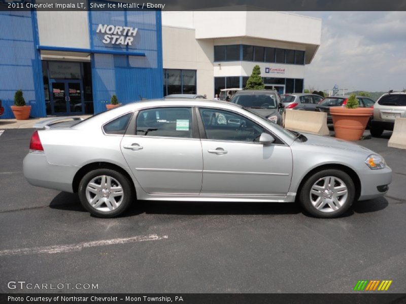 Silver Ice Metallic / Ebony 2011 Chevrolet Impala LT
