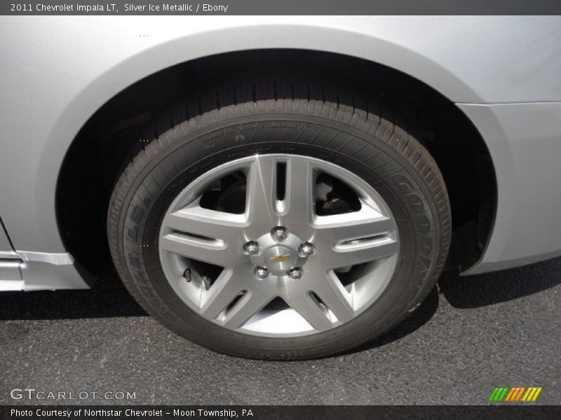 Silver Ice Metallic / Ebony 2011 Chevrolet Impala LT