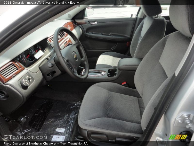 Silver Ice Metallic / Ebony 2011 Chevrolet Impala LT