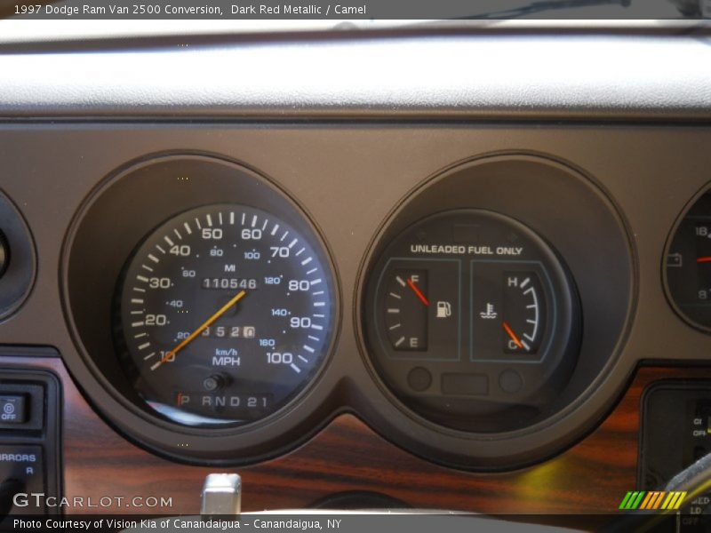  1997 Ram Van 2500 Conversion 2500 Conversion Gauges