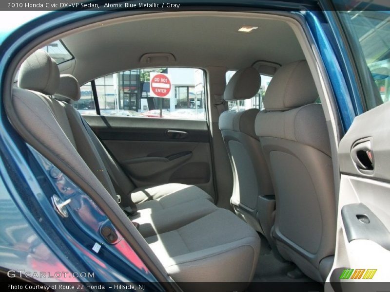  2010 Civic DX-VP Sedan Gray Interior