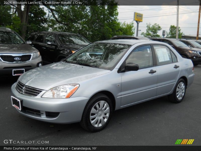 Cool Silver Metallic / Gray 2006 Mitsubishi Lancer ES