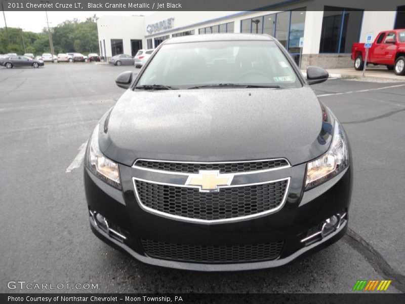 Black Granite Metallic / Jet Black 2011 Chevrolet Cruze LT