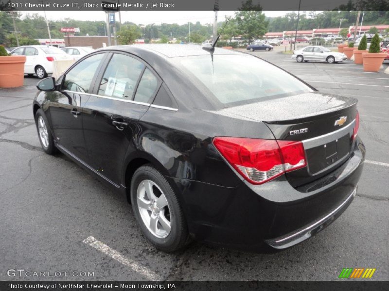Black Granite Metallic / Jet Black 2011 Chevrolet Cruze LT