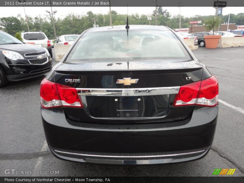 Black Granite Metallic / Jet Black 2011 Chevrolet Cruze LT