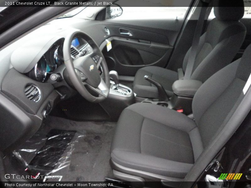 Black Granite Metallic / Jet Black 2011 Chevrolet Cruze LT