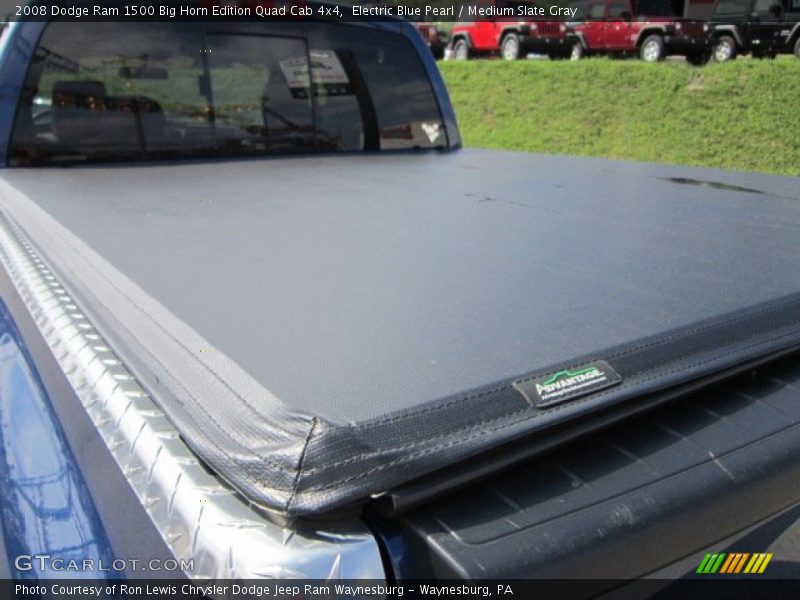 Electric Blue Pearl / Medium Slate Gray 2008 Dodge Ram 1500 Big Horn Edition Quad Cab 4x4