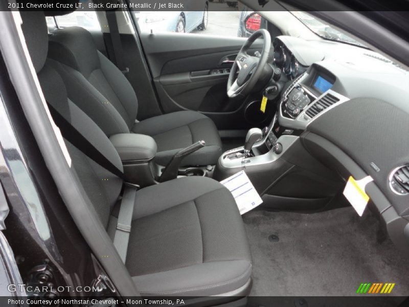 Black Granite Metallic / Jet Black 2011 Chevrolet Cruze LT