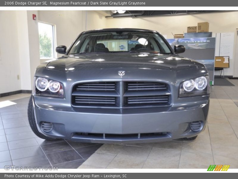 Magnesium Pearlcoat / Dark Slate Gray/Light Graystone 2006 Dodge Charger SE