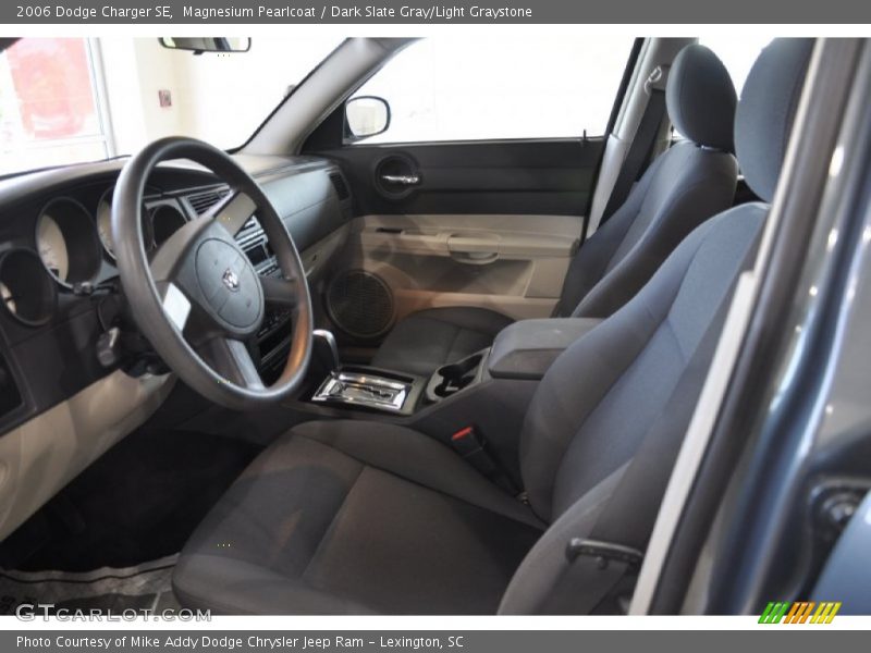 Magnesium Pearlcoat / Dark Slate Gray/Light Graystone 2006 Dodge Charger SE