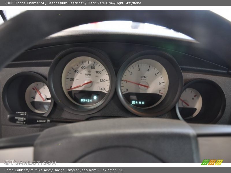 Magnesium Pearlcoat / Dark Slate Gray/Light Graystone 2006 Dodge Charger SE