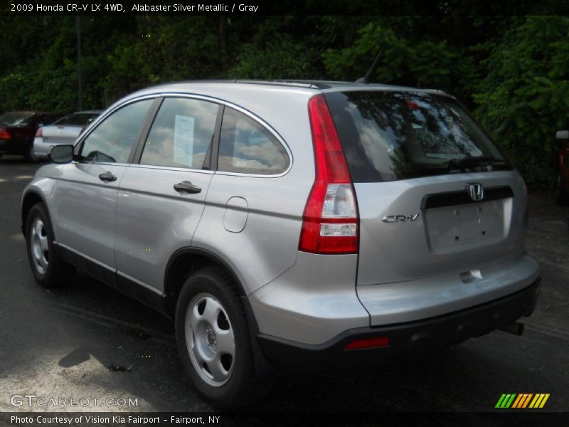 Alabaster Silver Metallic / Gray 2009 Honda CR-V LX 4WD