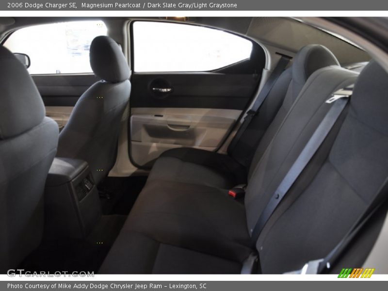 Magnesium Pearlcoat / Dark Slate Gray/Light Graystone 2006 Dodge Charger SE