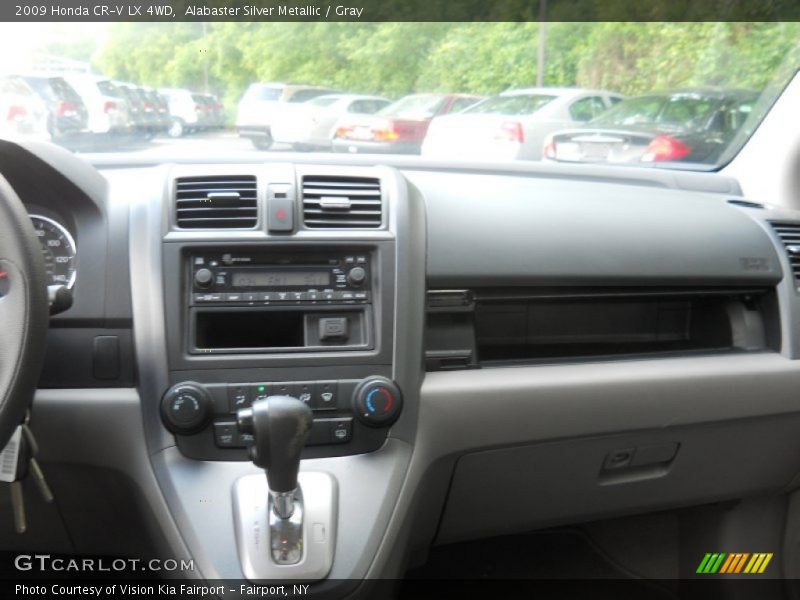 Alabaster Silver Metallic / Gray 2009 Honda CR-V LX 4WD