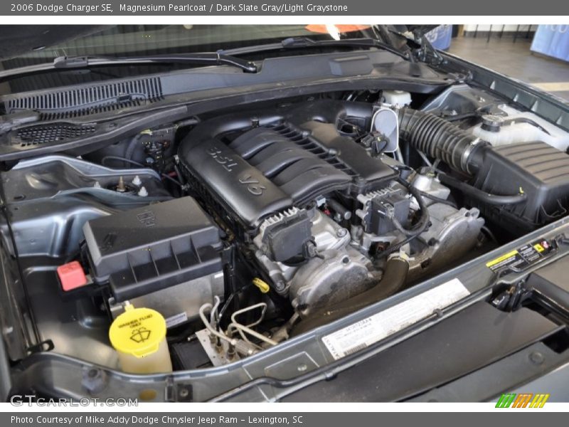 Magnesium Pearlcoat / Dark Slate Gray/Light Graystone 2006 Dodge Charger SE