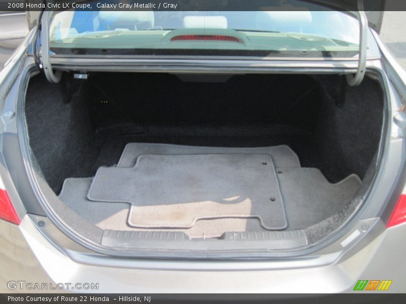 Galaxy Gray Metallic / Gray 2008 Honda Civic LX Coupe