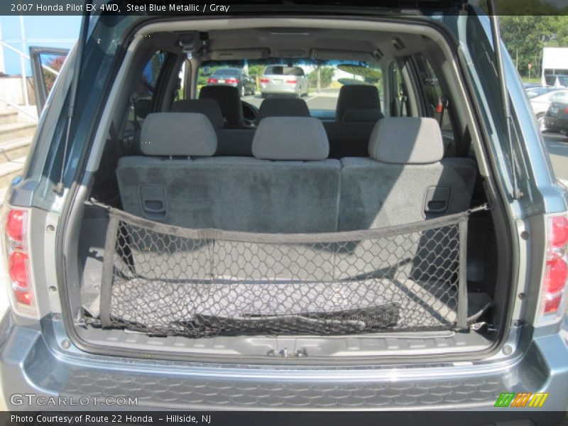 Steel Blue Metallic / Gray 2007 Honda Pilot EX 4WD