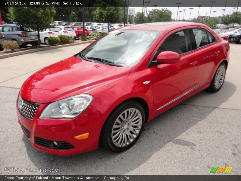 Front 3/4 View of 2010 Kizashi GTS