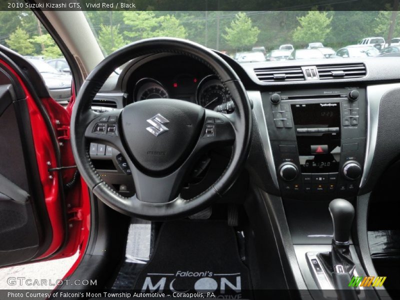 Vivid Red / Black 2010 Suzuki Kizashi GTS