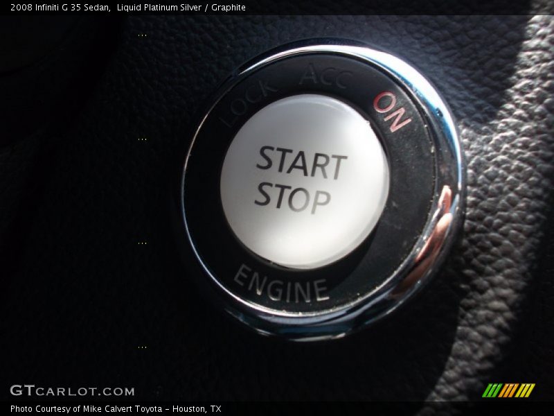 Liquid Platinum Silver / Graphite 2008 Infiniti G 35 Sedan