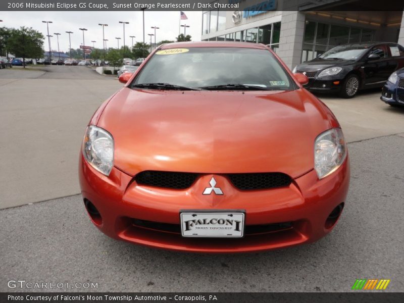 Sunset Orange Pearlescent / Dark Charcoal 2006 Mitsubishi Eclipse GS Coupe