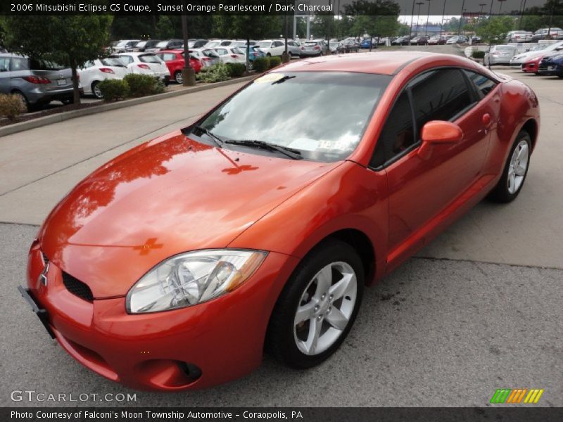 Sunset Orange Pearlescent / Dark Charcoal 2006 Mitsubishi Eclipse GS Coupe