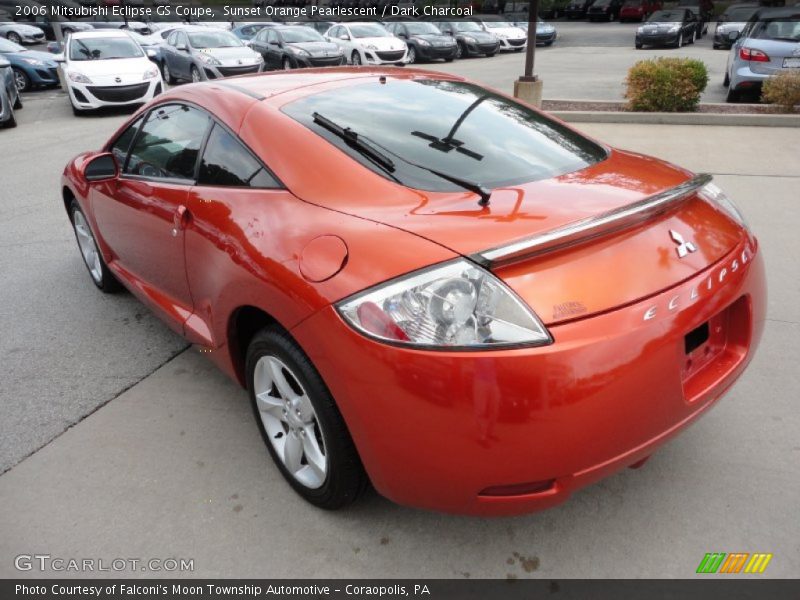 Sunset Orange Pearlescent / Dark Charcoal 2006 Mitsubishi Eclipse GS Coupe
